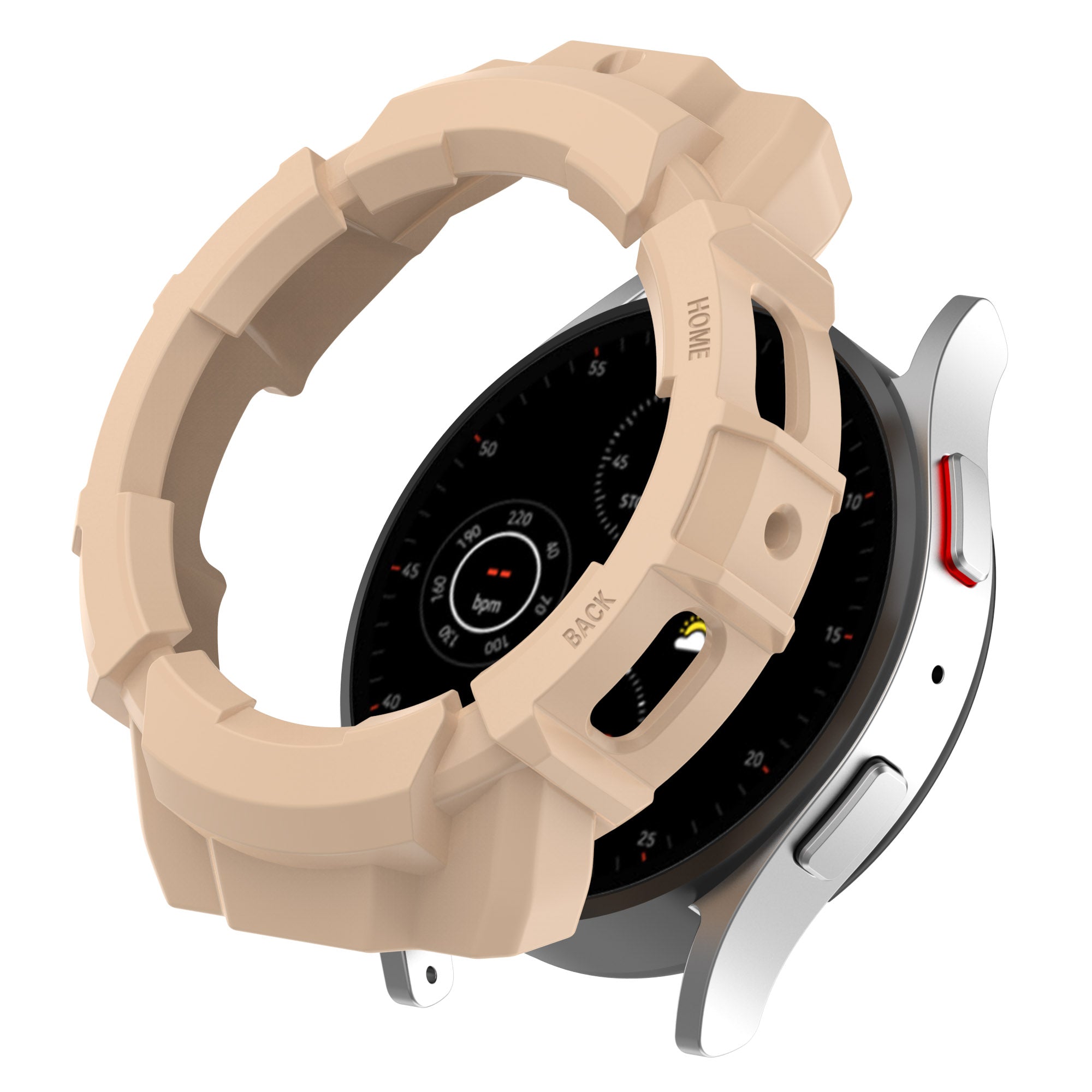 For Samsung Galaxy Watch 5 44mm Watch4 44mm Protective Case Quick Release Armour PC Case For Samsung Galaxy Watch 5 44mm Watch4 44mm Protective Case Quick Release Armour PC Case